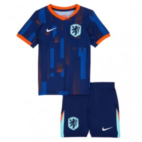 Seconda Maglia Paesi Bassi Euro 2024 Bambino